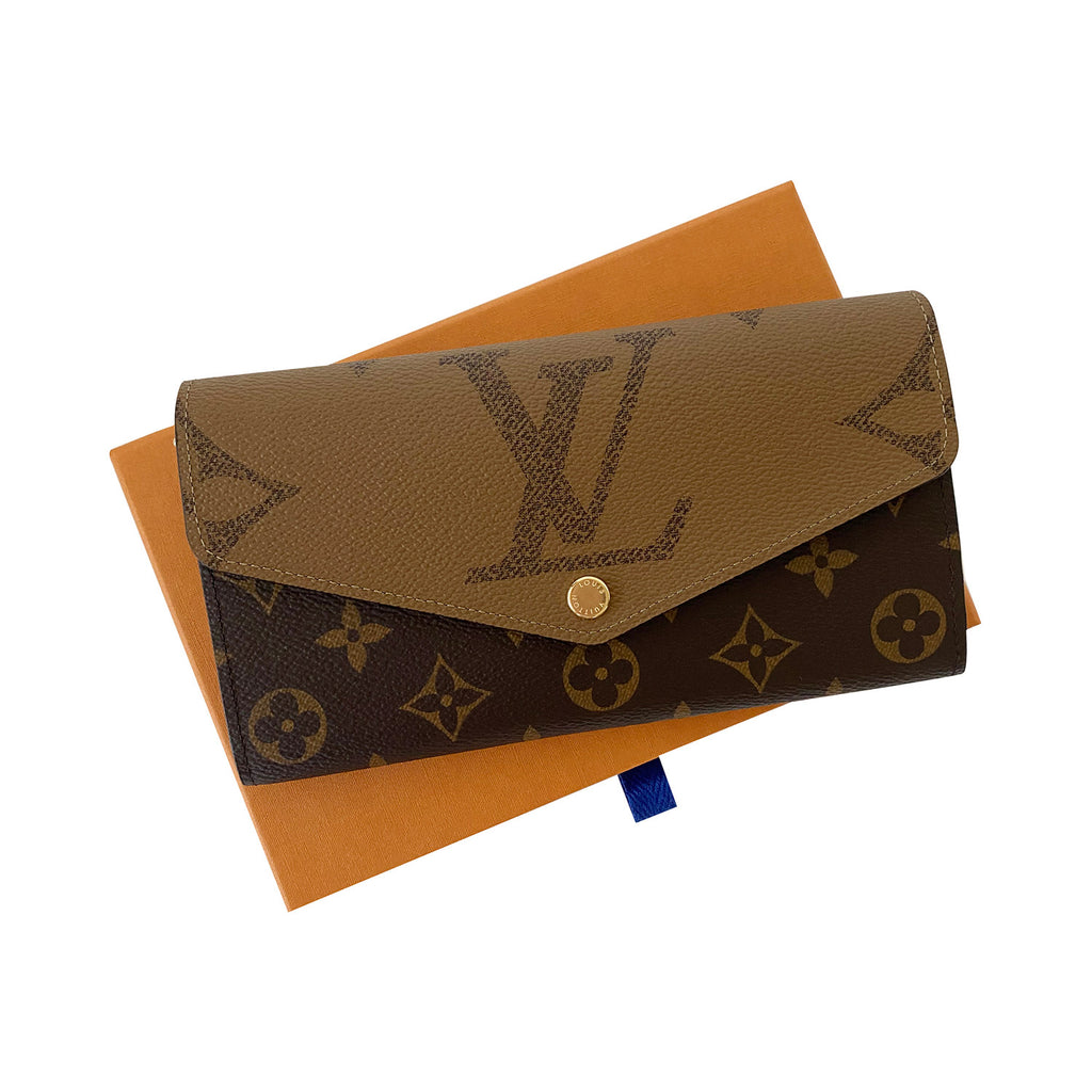 Sarah Wallet in Monogram - Women's Snap Wallet