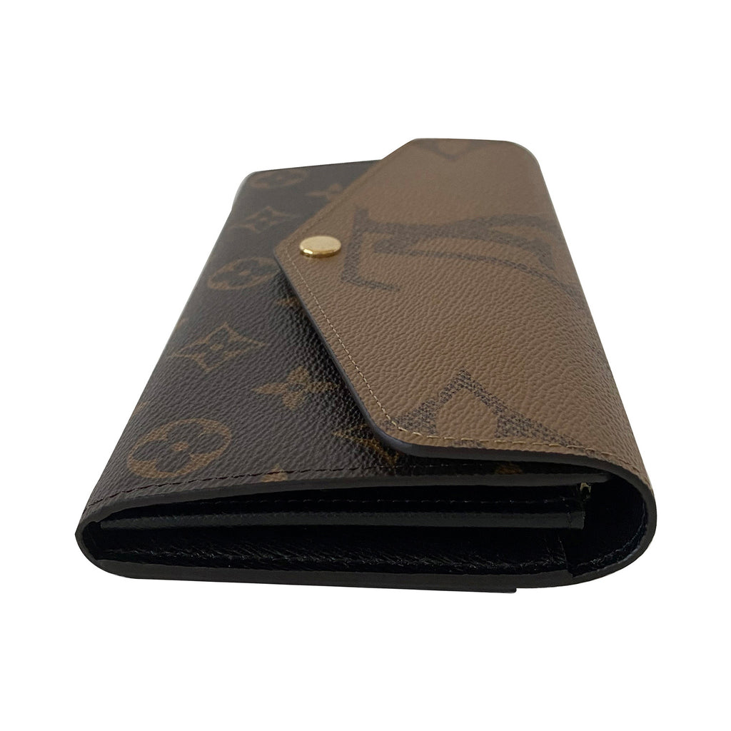 Sarah Wallet in Monogram - Women's Snap Wallet