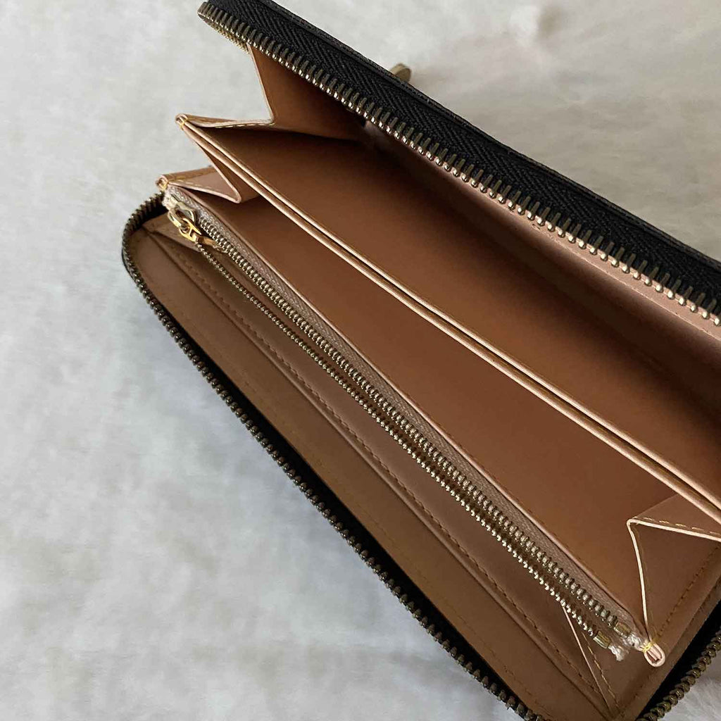 WGACA Louis Vuitton Murakami Cherry Porte Monnaie Zippy Wallet - Brown –  Kith