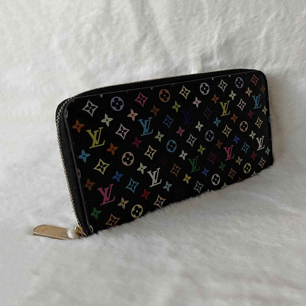 Louis Vuitton Monogram Cherry Murakami Zippy Wallet Zip Around 234387