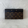 Louis Vuitton Monogram Noir Pallas Wallet