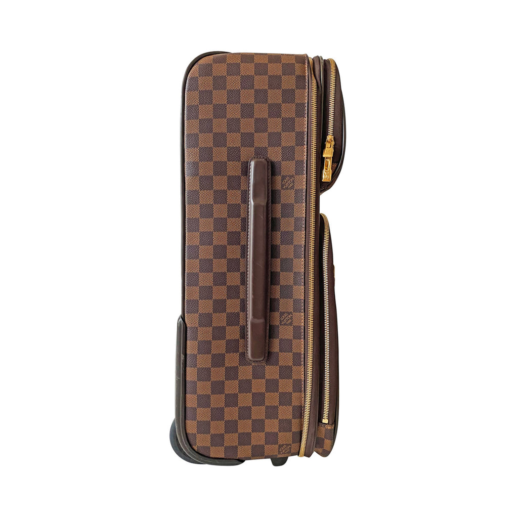 Louis Vuitton Vintage - Damier Ebene Pegase 50 Trolley - Brown - Leather  Trolley - Luxury High Quality - Avvenice