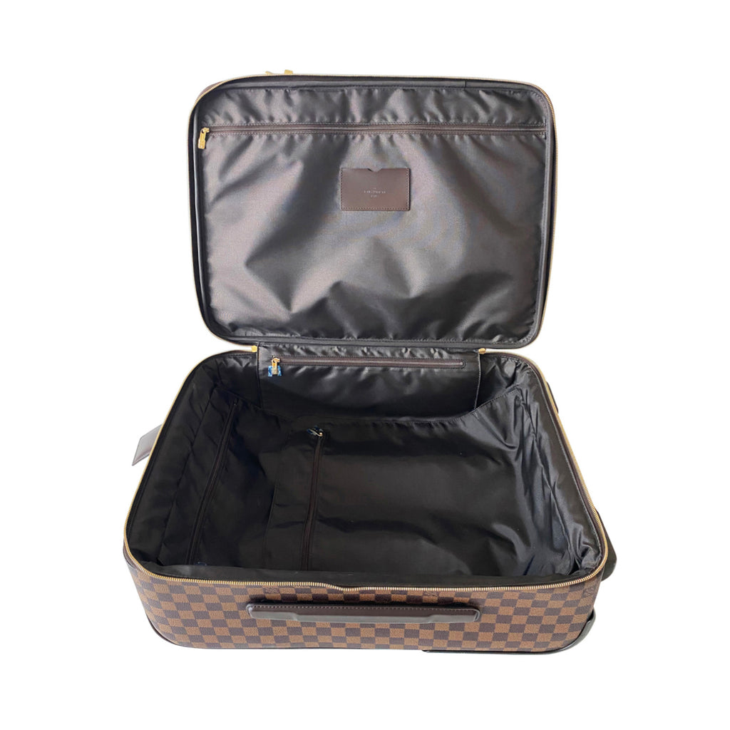 Louis Vuitton Damier Ebene Pégase 55 Business - Brown Suitcases