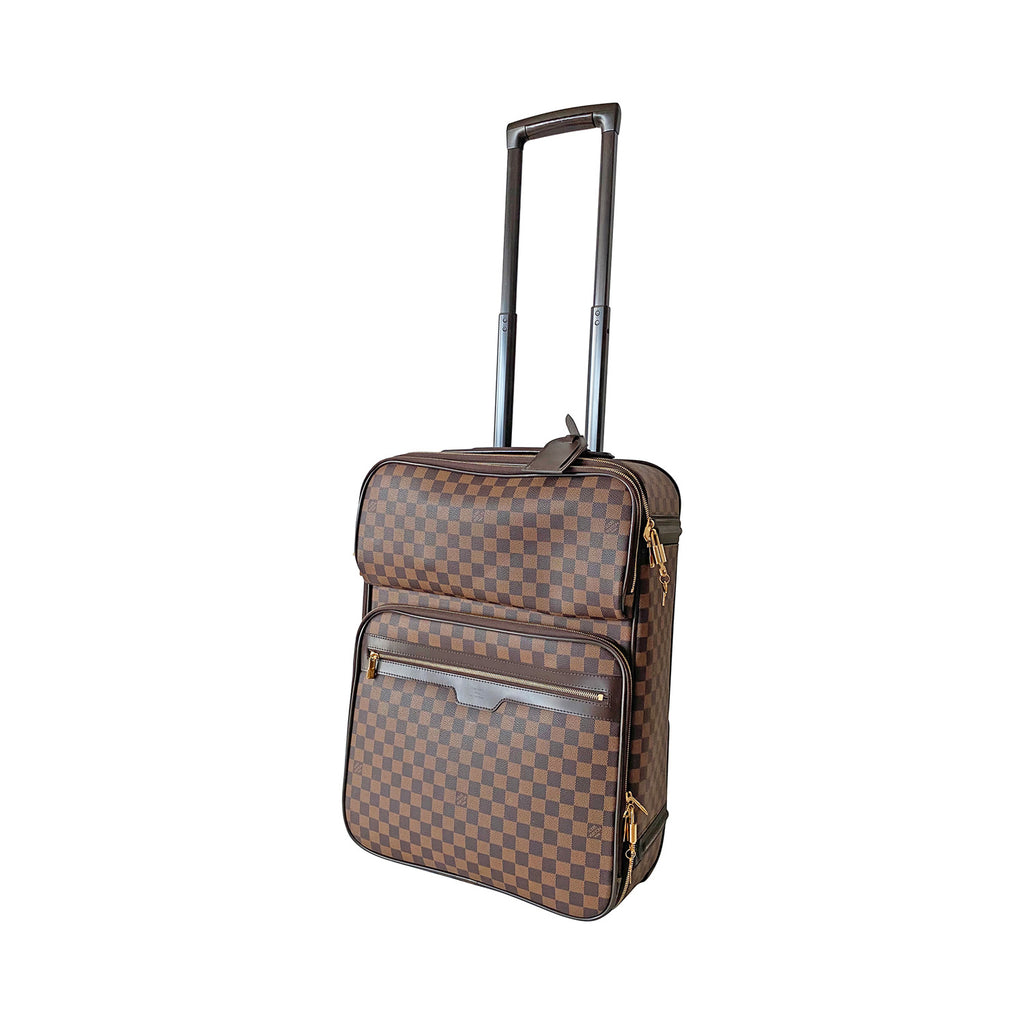 Pégase Légère 55 Business Damier Ebene Canvas - Louis Vuitton