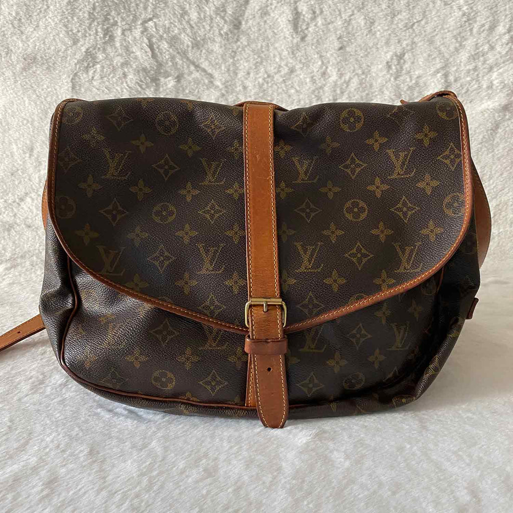 Louis Vuitton Monogram Saumur 35