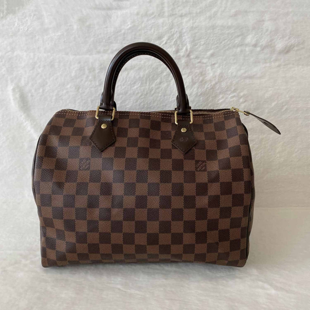 Shop authentic Louis Vuitton Damier Ebene Speedy 30 at revogue for