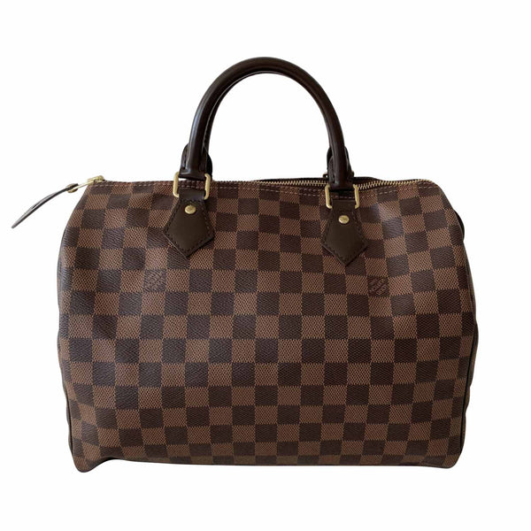 Louis Vuitton Speedy Bandoulière 30 Brown Damier Ebene