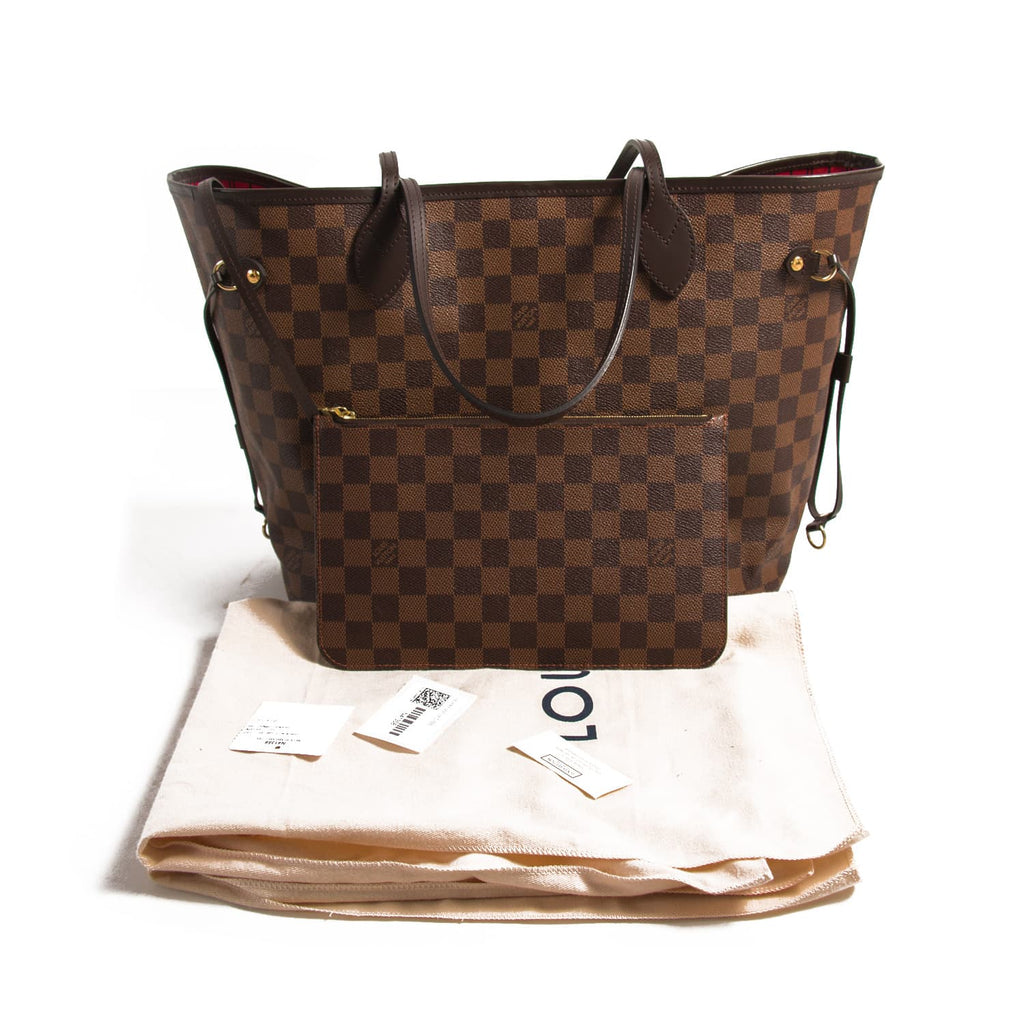 Louis Vuitton Damier Ebene Neverfull MM Bags Louis Vuitton - Shop authentic new pre-owned designer brands online at Re-Vogue