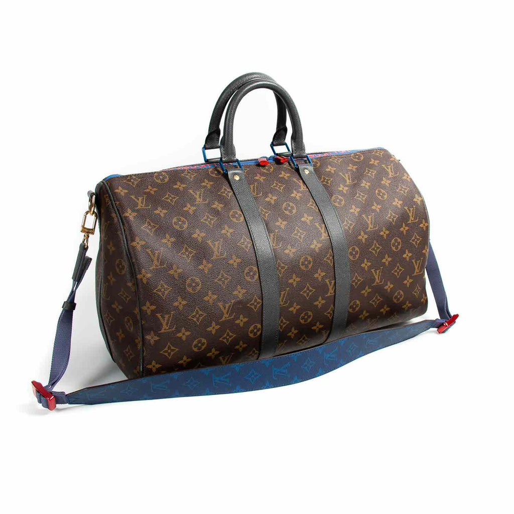 Shop authentic Louis Vuitton Keepall 45 Bandoulière Monogram Outdoor at  revogue for just USD 2,180.00