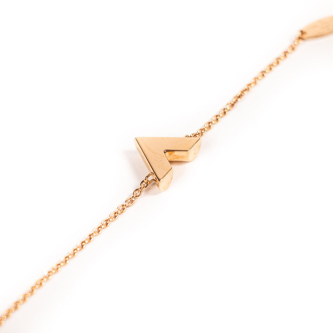 Louis Vuitton LV & Me "V" Bracelet Accessories Louis Vuitton - Shop authentic new pre-owned designer brands online at Re-Vogue