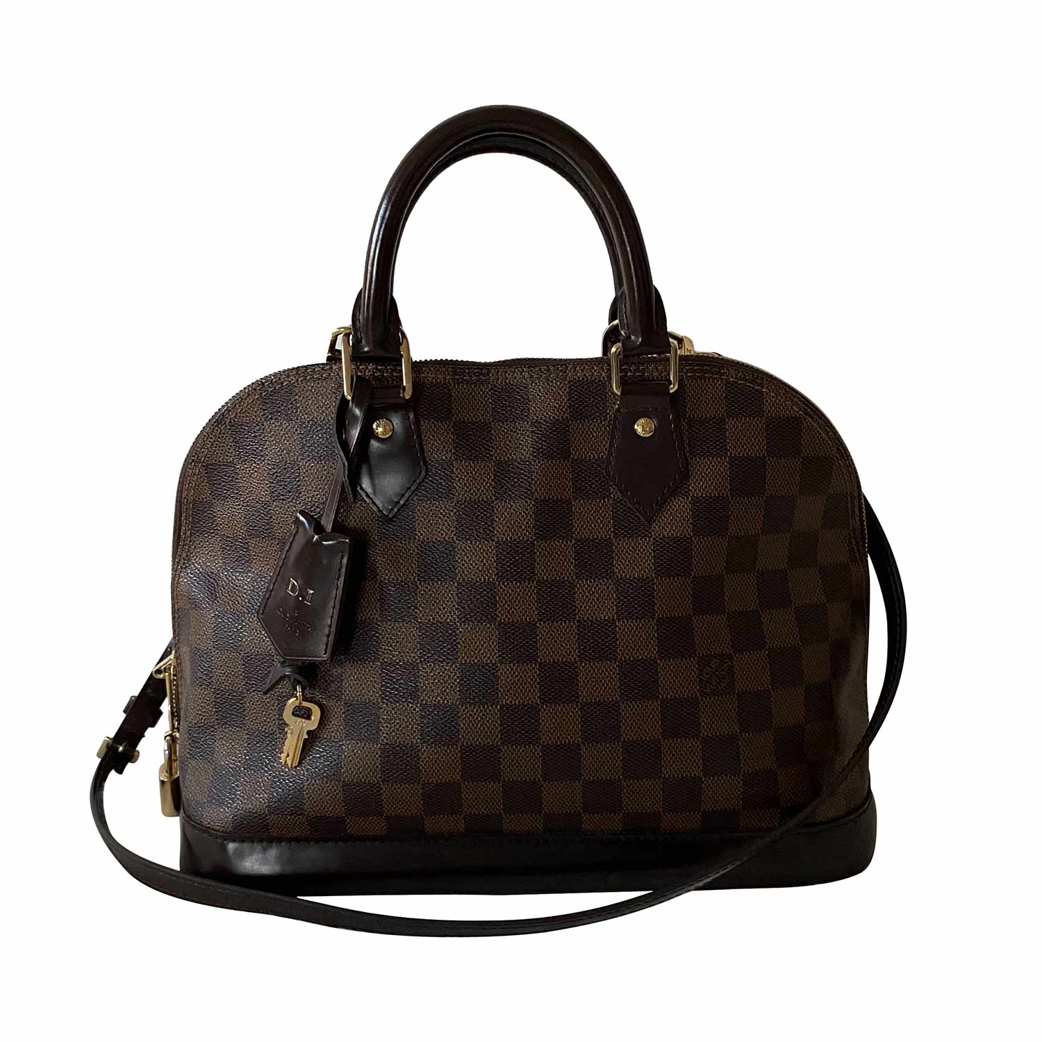 Louis Vuitton Monogram Canvas Alma PM Bag w/ Shoulder Strap - Yoogi's Closet