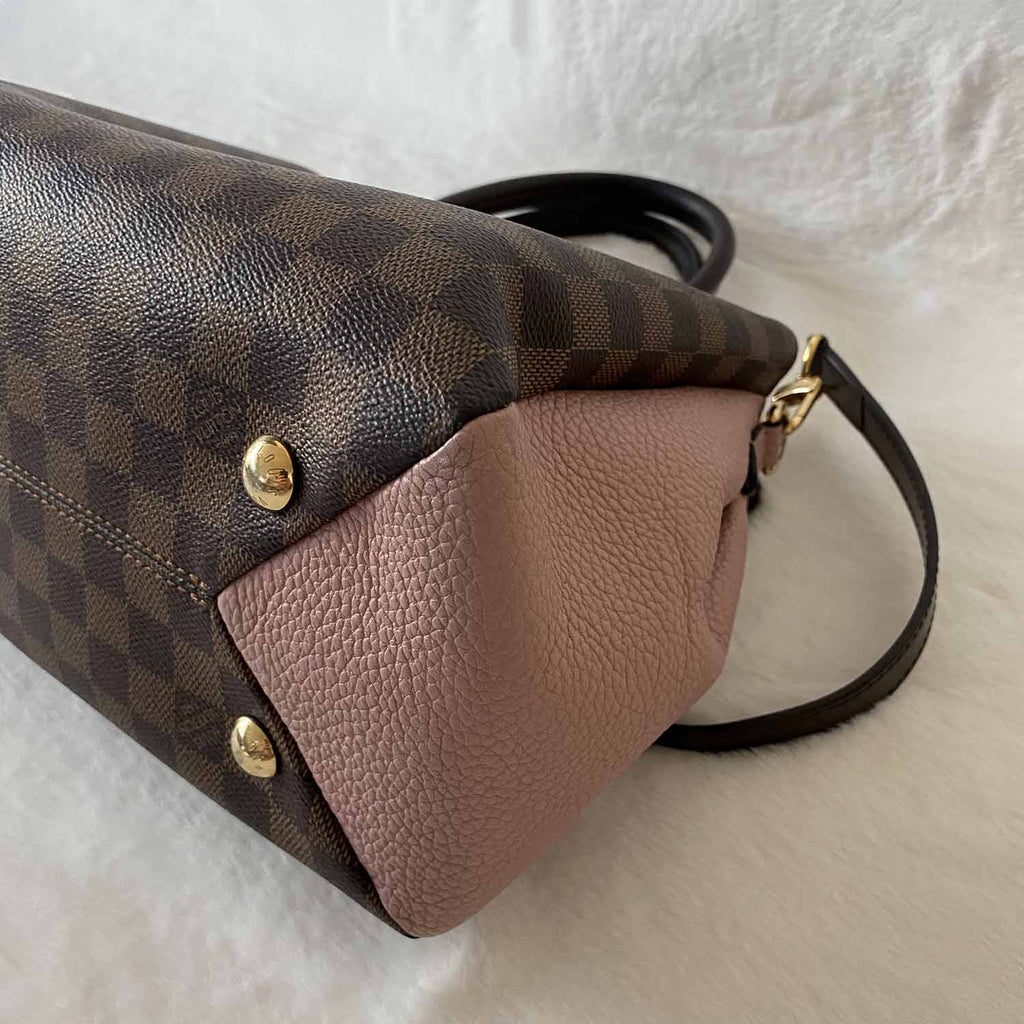 Louis Vuitton Damier Ebene Brittany bag Brown Cloth ref.733559 - Joli Closet