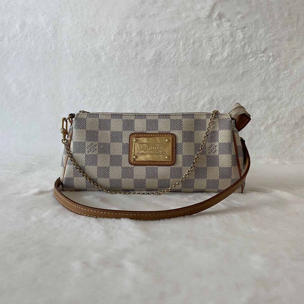 Shop authentic Louis Vuitton Damier Azur Eva Clutch at revogue for just USD  700.00