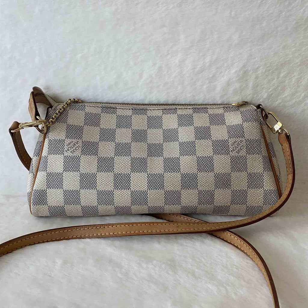 Louis Vuitton Damier Azur Eva Clutch