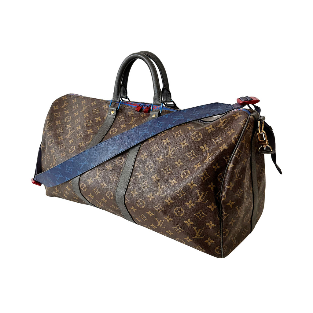 Louis Vuitton Keepall Bandouliere 55 Monogram Taiga Outdoor