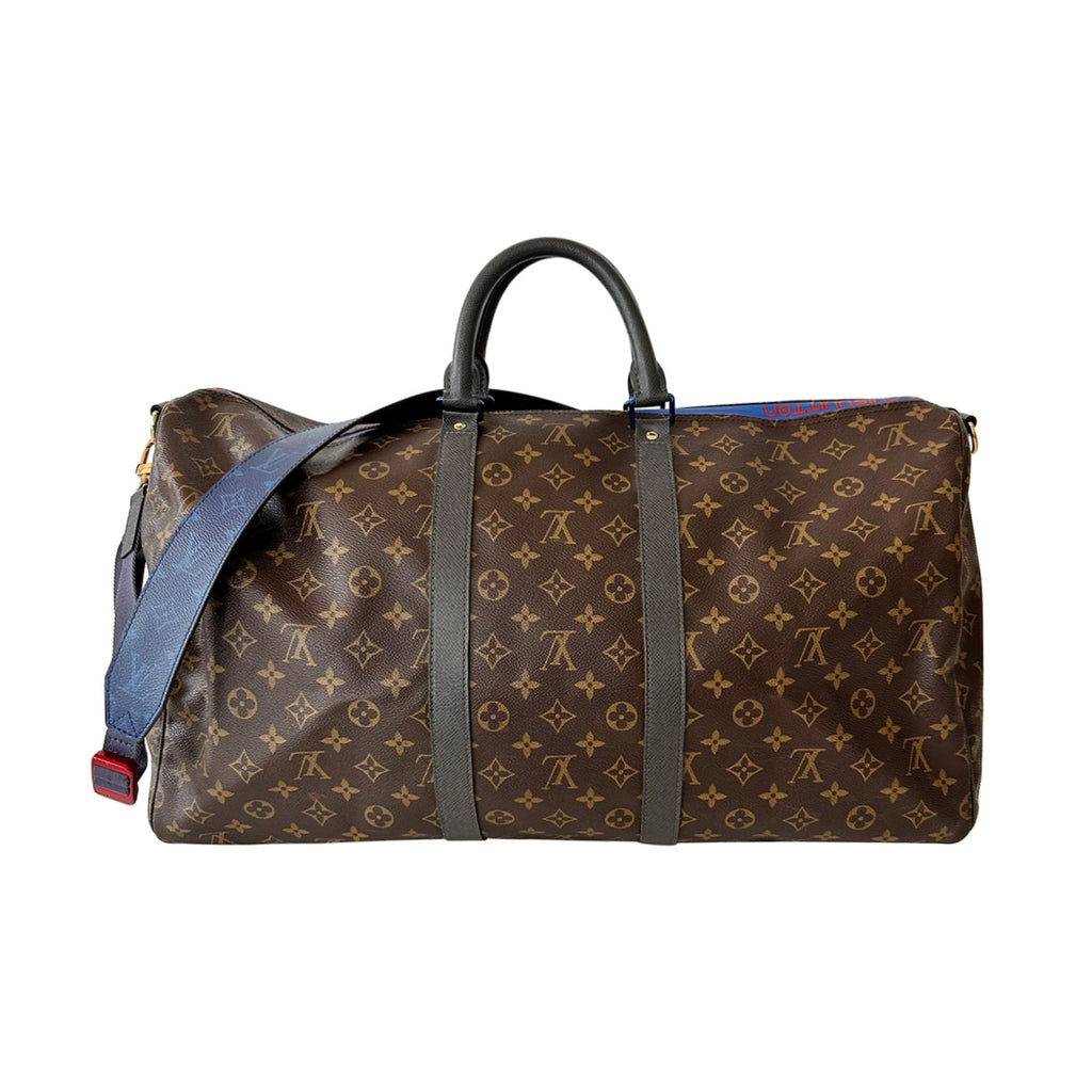 Louis Vuitton Keepall Bandoulière 55 Vuittonite Monogram