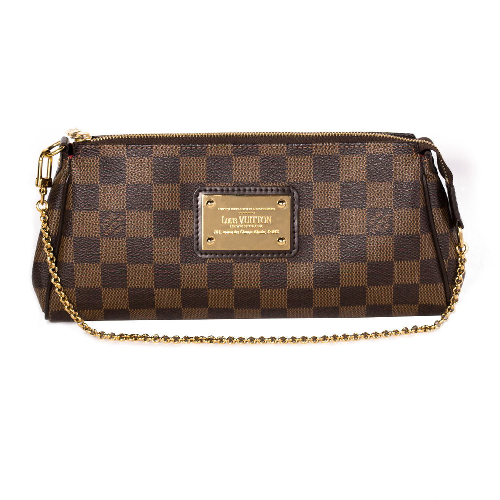 Louis Vuitton Damier Eva Clutch Bags Louis Vuitton - Shop authentic new pre-owned designer brands online at Re-Vogue