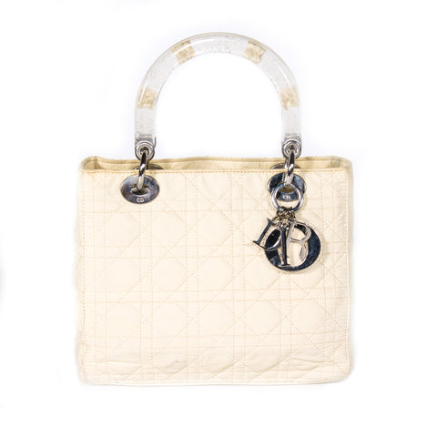 Prada Saffiano Lux Double Zip Small