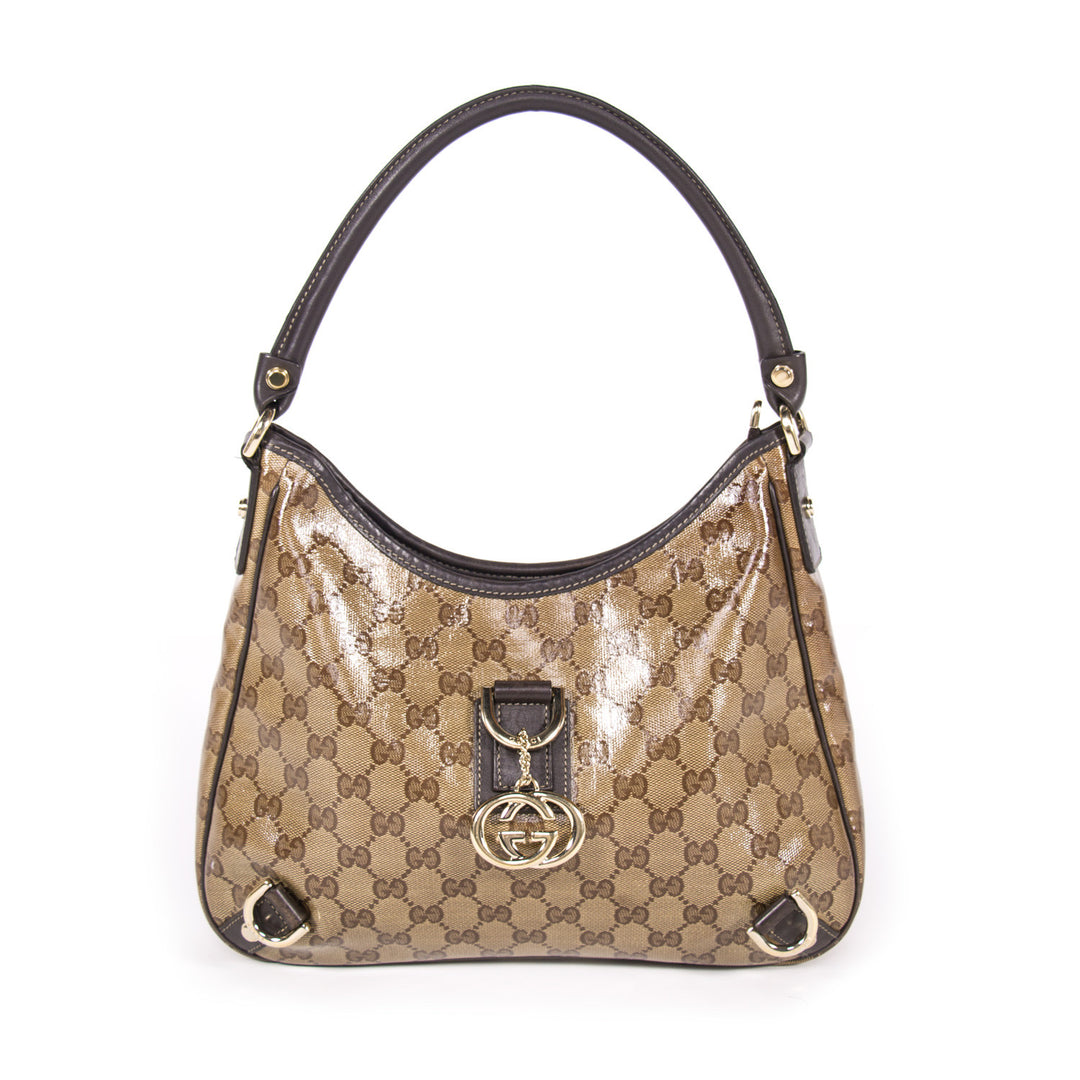 Gucci GG Patent Hobo Bags Gucci - Shop authentic new pre-owned designer brands online at Re-Vogue