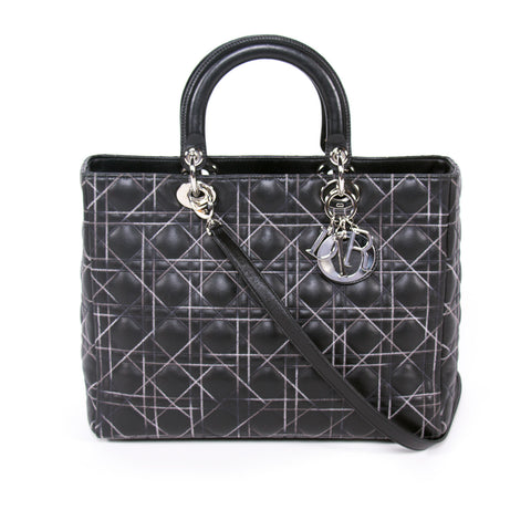 Christian Dior Limited Edition Tweed Lady Dior