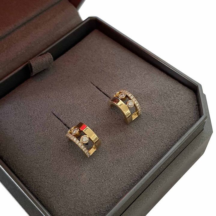 Messika Move Romaine Mini Hoops Earrings