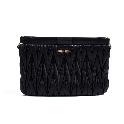 Miu Miu Leather Baguette