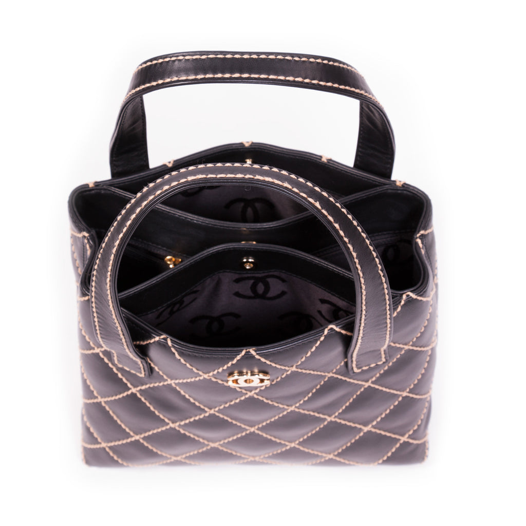 Chanel Quilted Surpique Bag