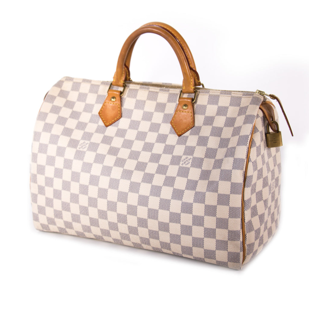 Louis Vuitton Damier Azure Speedy 35 Bags Louis Vuitton - Shop authentic new pre-owned designer brands online at Re-Vogue