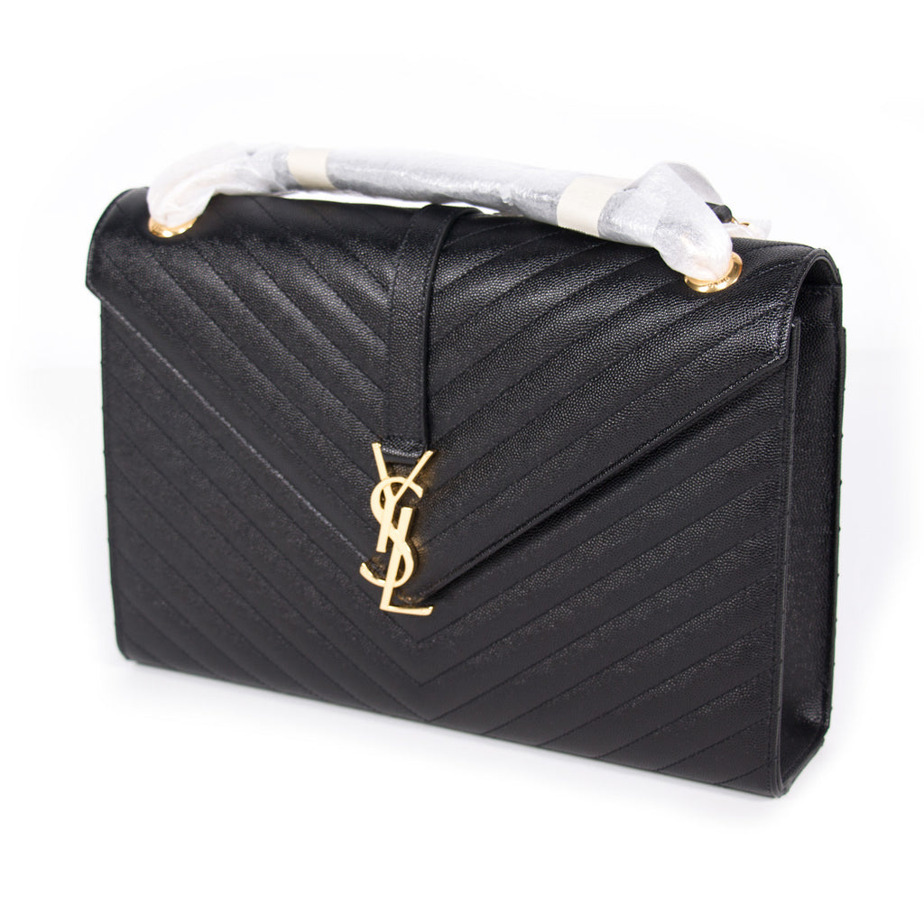 Saint Laurent Monogram Large Quilted Leather Bags Yves Saint Laurent - Shop authentic new pre-owned designer brands online at Re-Vogue