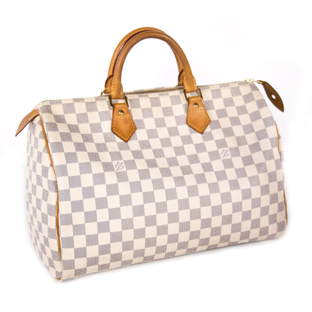 Louis Vuitton Damier Azure Speedy 35 Bags Louis Vuitton - Shop authentic new pre-owned designer brands online at Re-Vogue