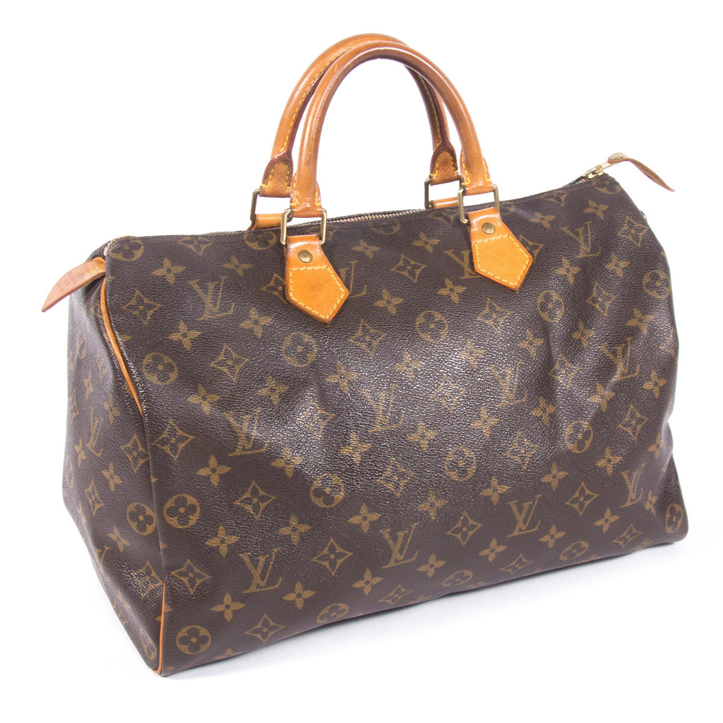 Monogram Canvas Speedy 35 (Authentic Pre-Owned)