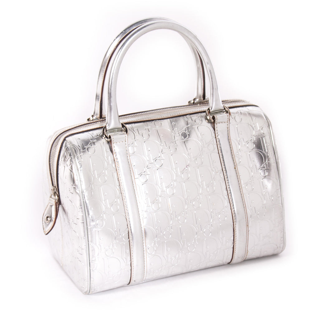 Christian Dior Metallic Boston Bag Bags Dior - Shop authentic new pre-owned designer brands online at Re-Vogue