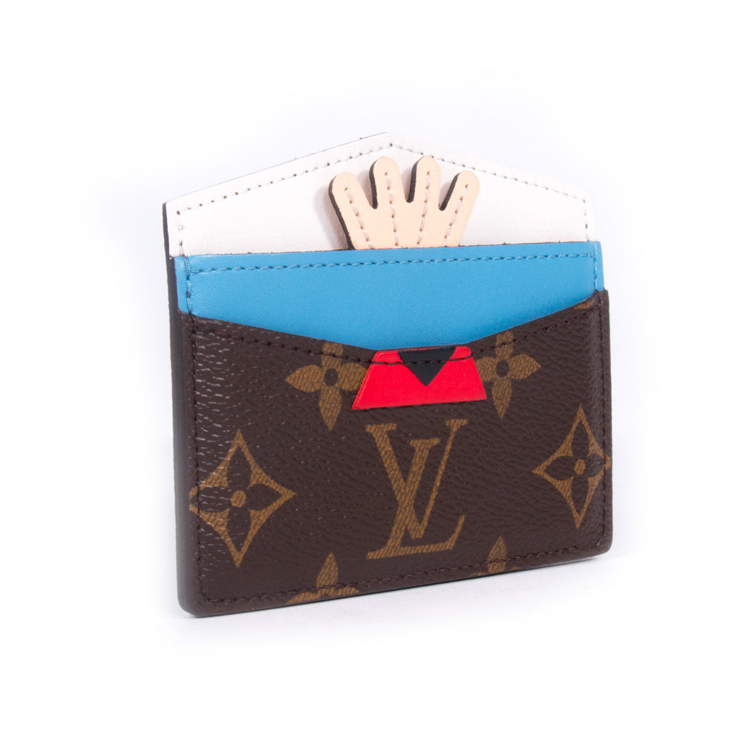 Shop authentic Louis Vuitton Tribal Mask Card Holder at revogue for just  USD 329.00