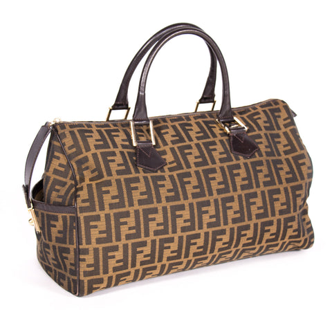 Prada Woven Madras Pattern Shoulder Bag