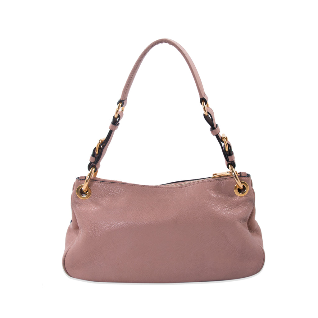 Prada Vitello Daino Small Hobo Bag Bags Prada - Shop authentic new pre-owned designer brands online at Re-Vogue