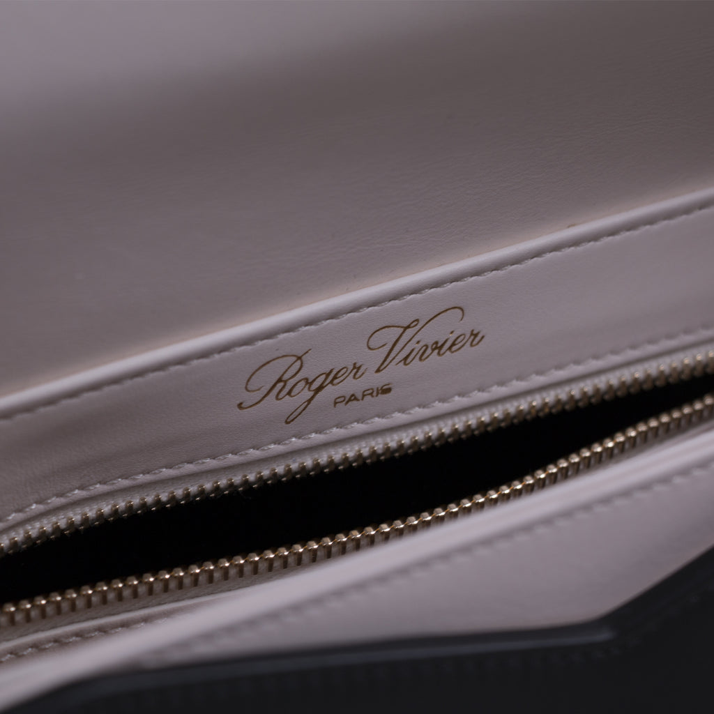 Roger Vivier Mini Viv' Scallops Shoulder Bag Bags Roger Vivier - Shop authentic new pre-owned designer brands online at Re-Vogue
