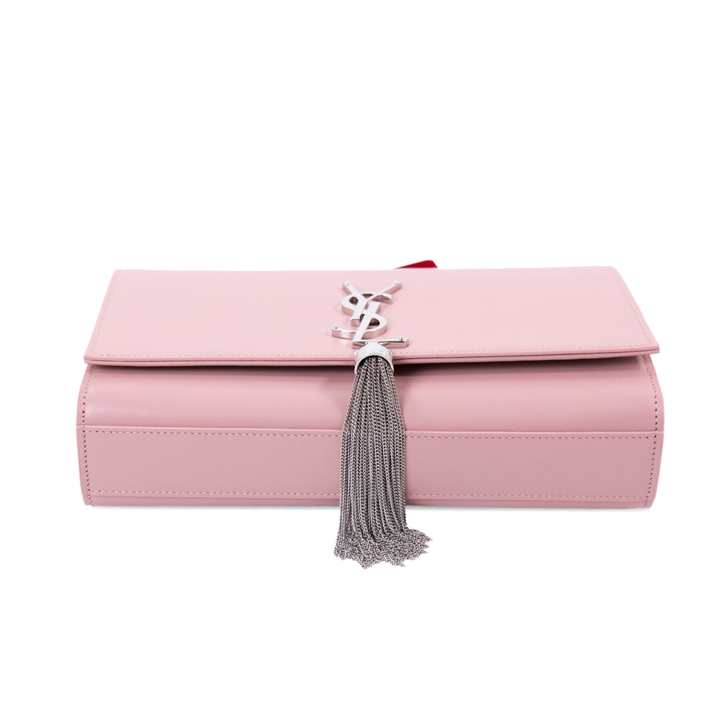 Saint Laurent Kate Medium in Pink Handbag - Authentic Pre-Owned Designer Handbags