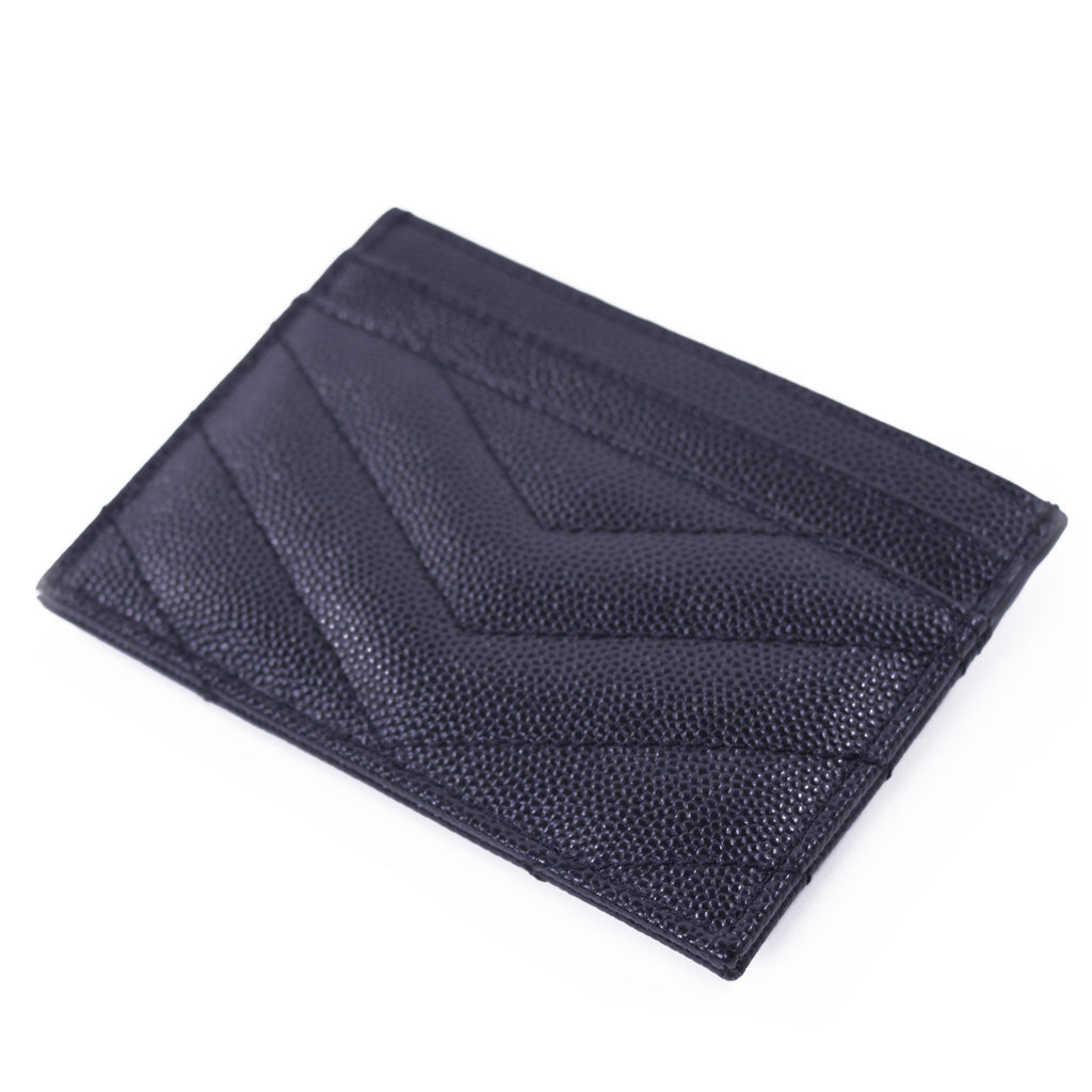 Saint Laurent Black Monogram Card Holder Accessories Yves Saint Laurent - Shop authentic new pre-owned designer brands online at Re-Vogue