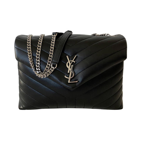 Saint Laurent Monogram Cabas (Medium) Black