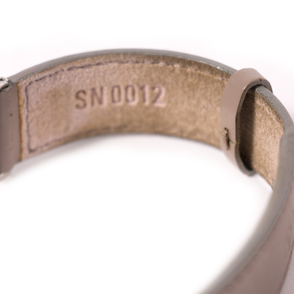 PRE-OWNED/LOUIS VUITTON Suhali Leather Wrist Cuff/Bracelet
