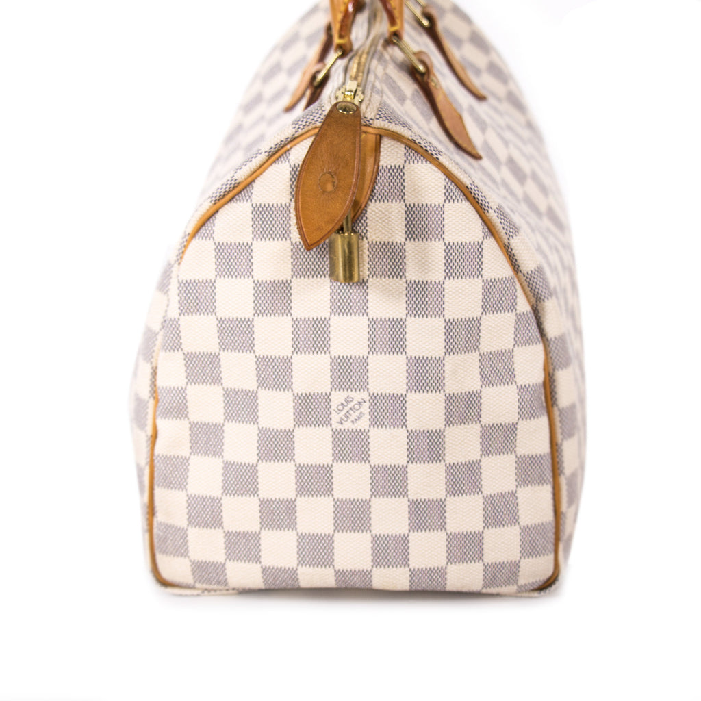 Louis Vuitton Damier Azure Speedy 35 Bags Louis Vuitton - Shop authentic new pre-owned designer brands online at Re-Vogue