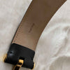 Tom Ford Double T Logo Leather Belt