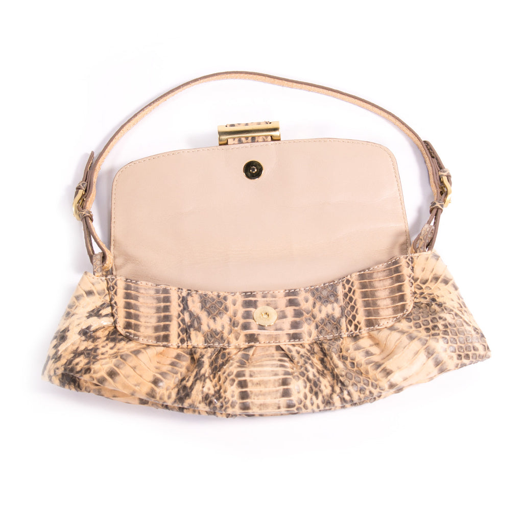 Jimmy Choo Snake Skin Bag - revogue