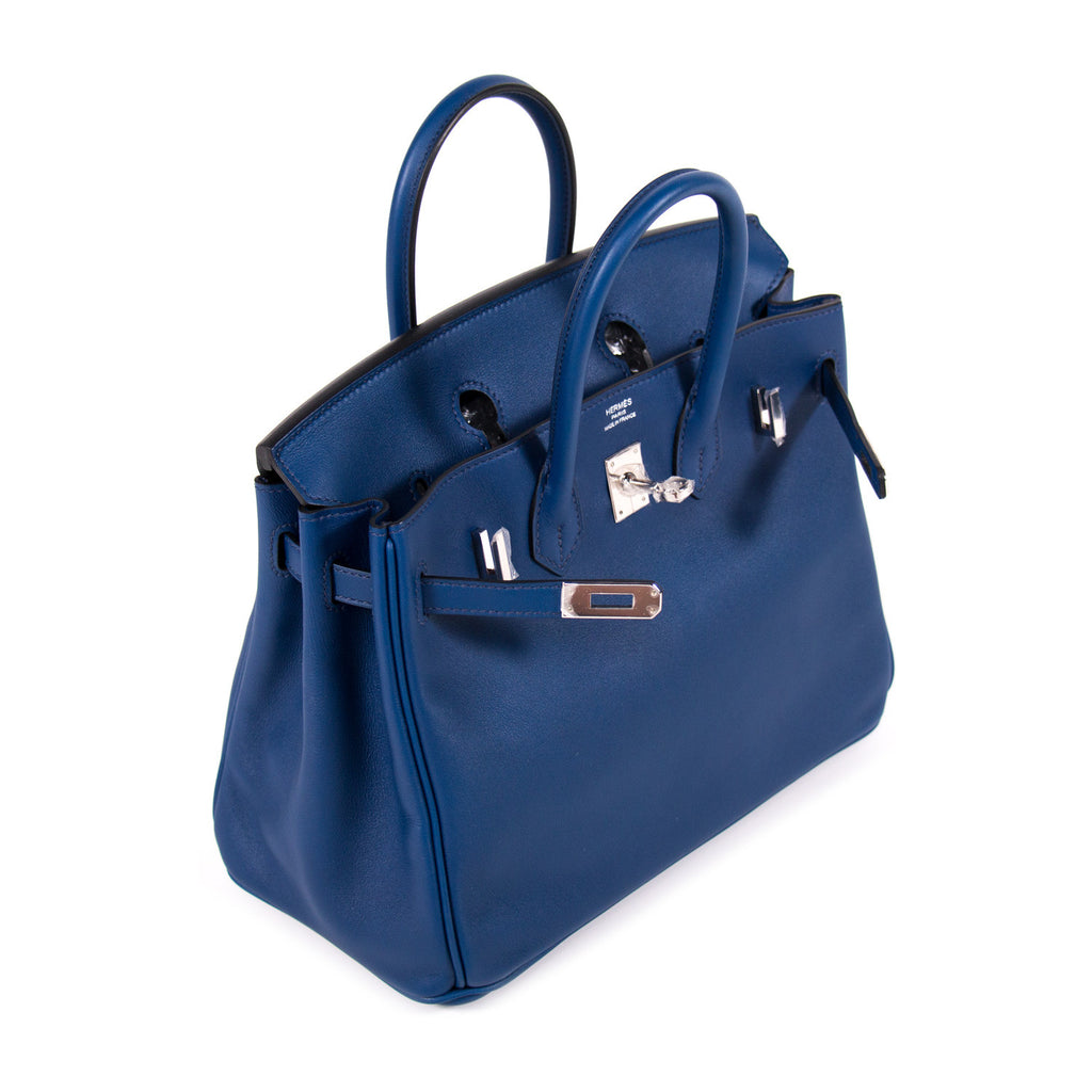 Hermès 2021 Swift Birkin 25 - Purple Handle Bags, Handbags - HER510466
