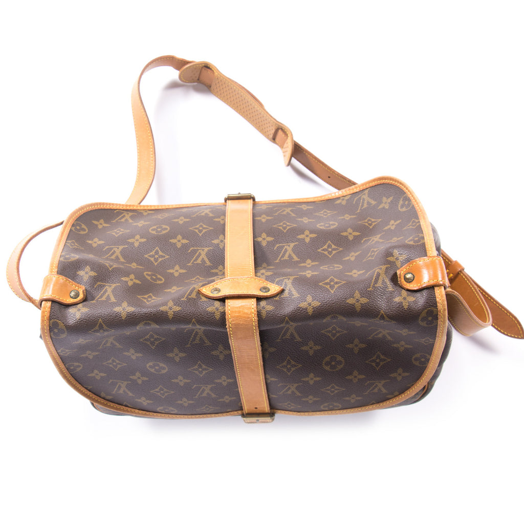 Louis Vuitton Monogram Saumur 30 M42256 Brown Cloth ref.1000826 - Joli  Closet