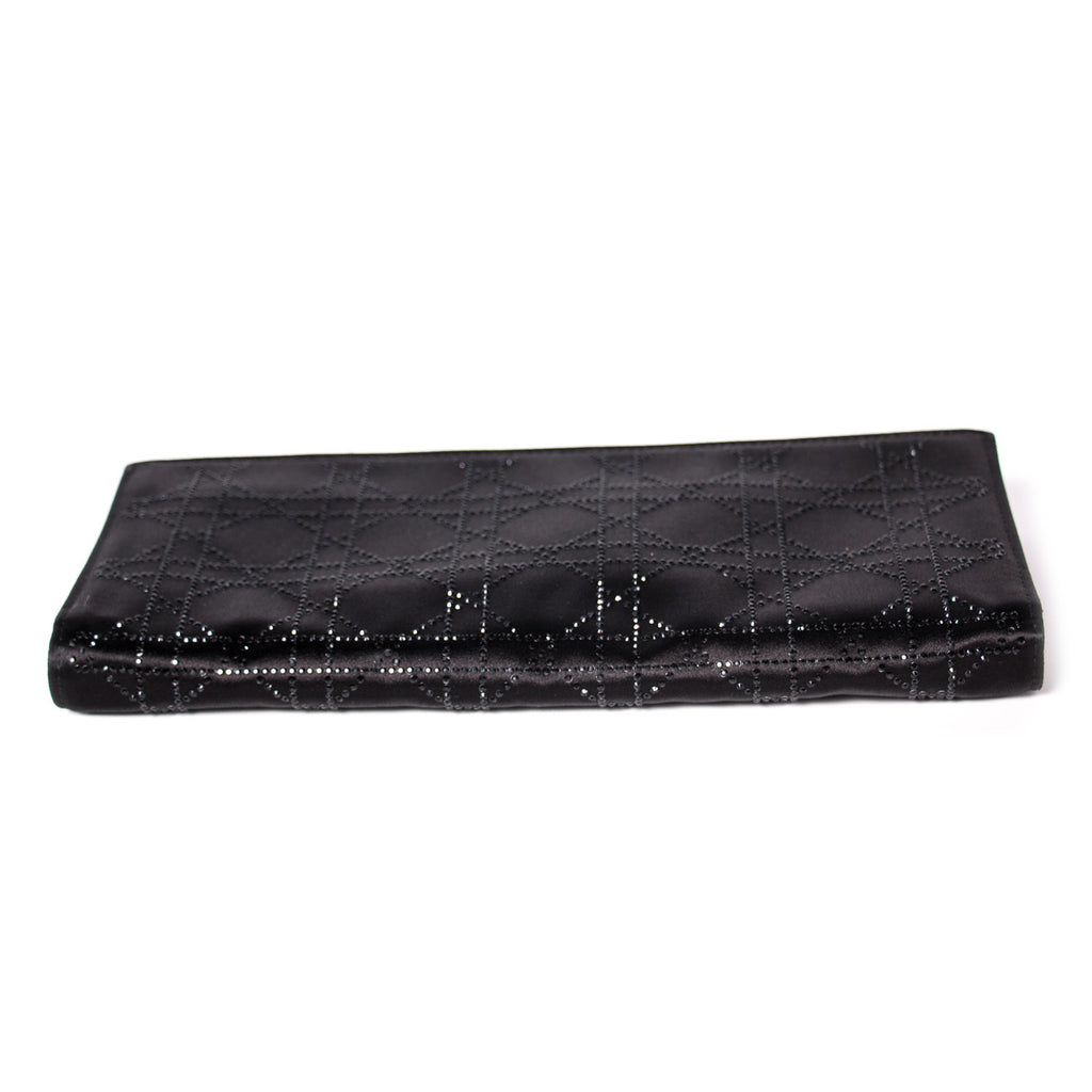 Christian Dior Lady Dior Satin Clutch Bags Dior - Shop authentic new pre-owned designer brands online at Re-Vogue