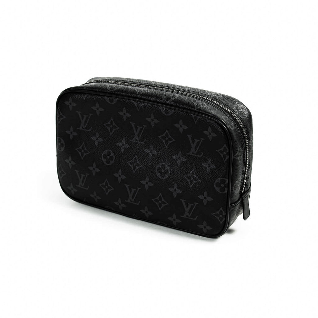 Louis Vuitton Toilet Pouch Black autres Cuirs