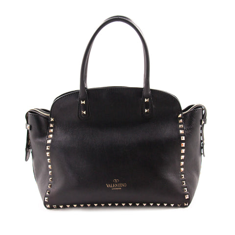 Valentino Rockstud Medium Glam Lock Flap Bag