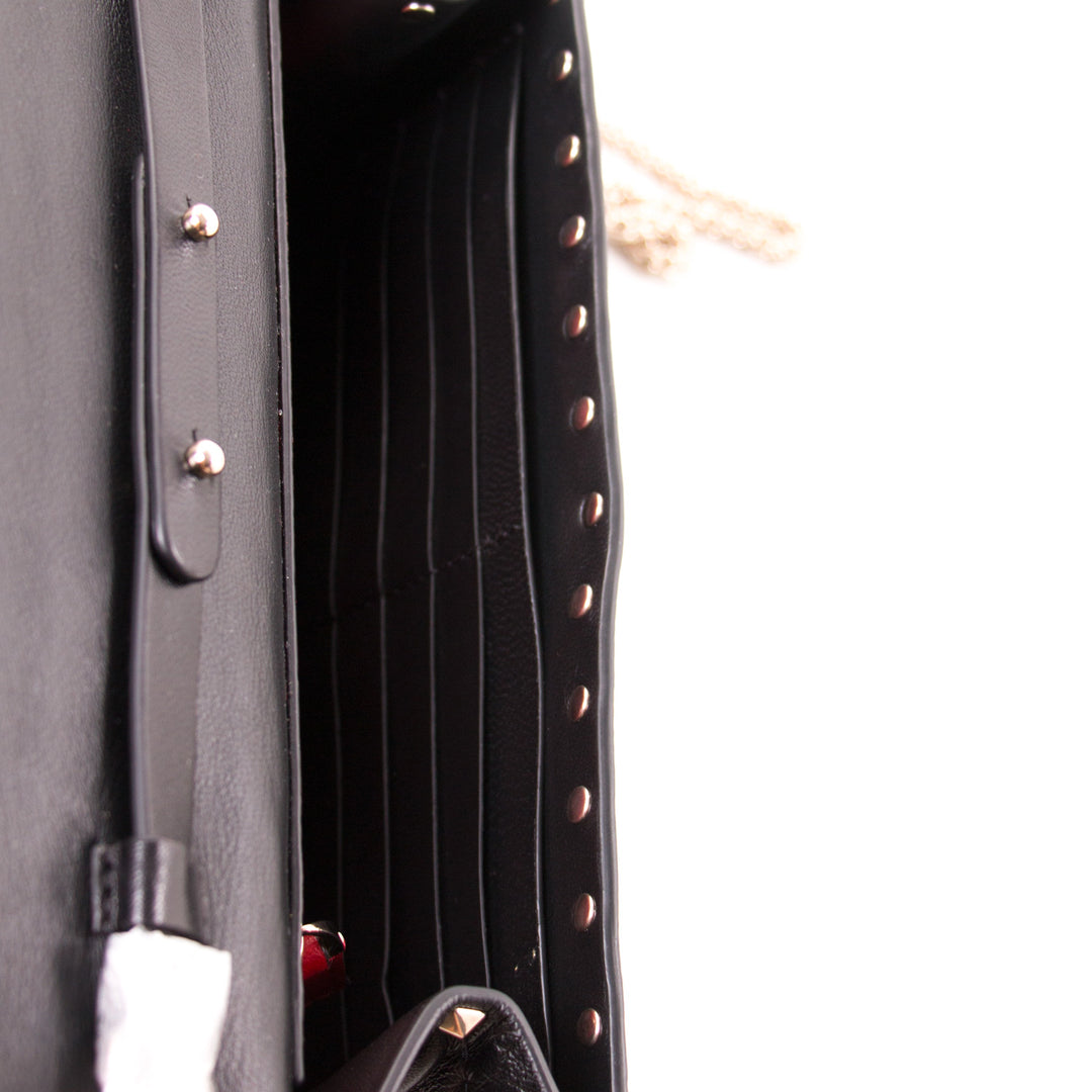 Valentino Quilted Rockstud Wallet on Chain Bags Valentino - Shop authentic new pre-owned designer brands online at Re-Vogue