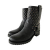Valentino Studded Accent Combat Boots